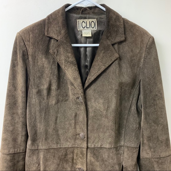 CLIO Long Suede Jacket - Picture 3 of 16